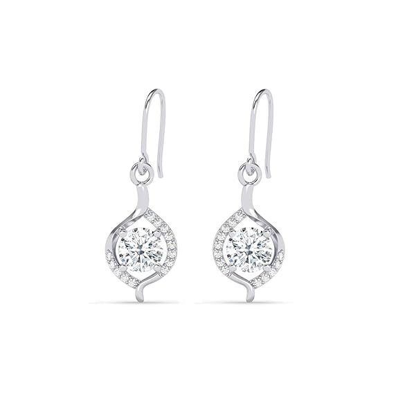 Anayra 925 Sterling Silver Earring for Women & Girls
