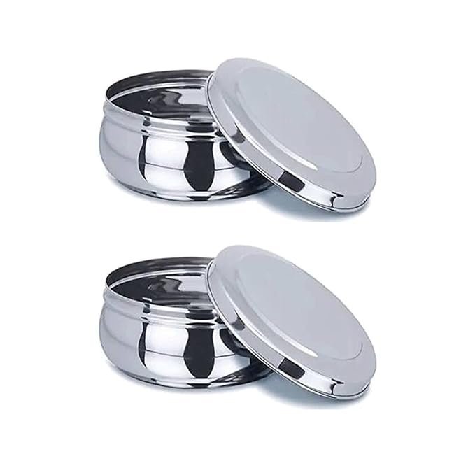 Sterling Silver Handi Shape Portion Control Food Container