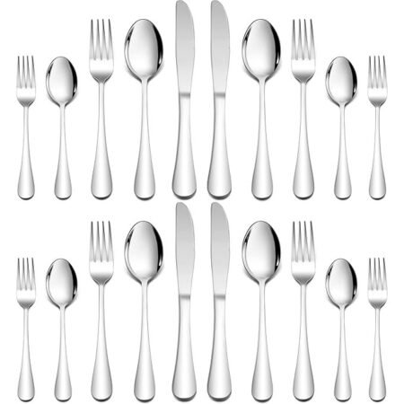 Flatware Cutlery Set of 20 -Sterling Fine Silver  Dinner Set