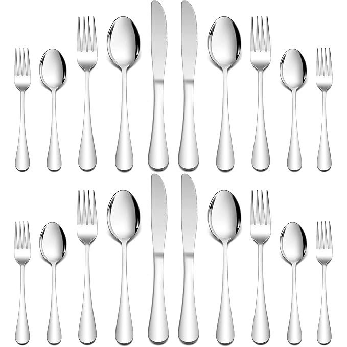 Flatware Cutlery Set of 20 -Sterling Fine Silver  Dinner Set