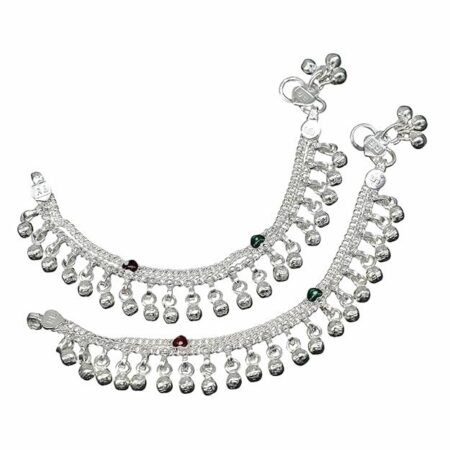 Silver anklet for baby Boys & Girls (1 Month – 1½ Years)