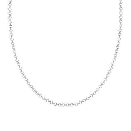 Clara Pure 925 Sterling Silver Cable Men & Boys Chain